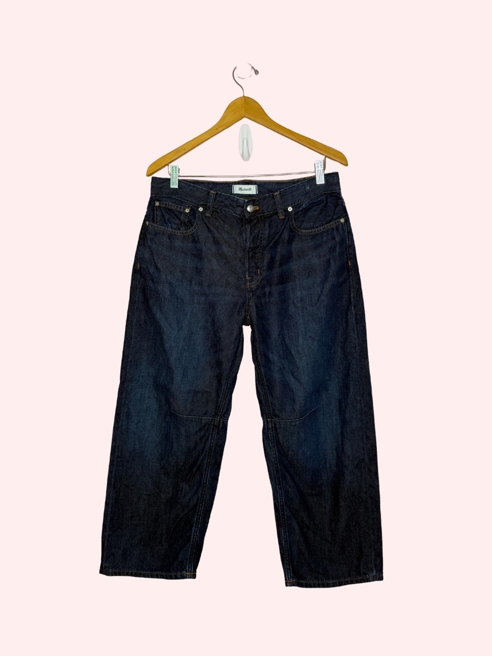 Madewell Women’s Relaxed Dark Indigo Jeans